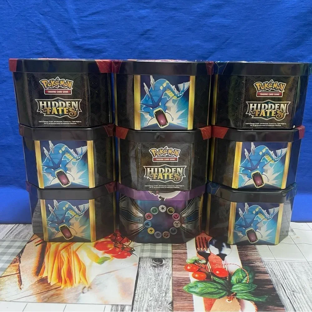 Pokémon Hidden Fates Tins lot